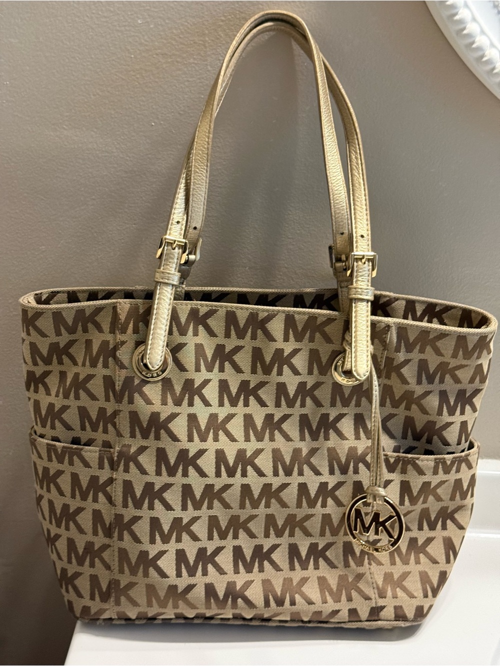 Michael Kors Beige/Tan Tote